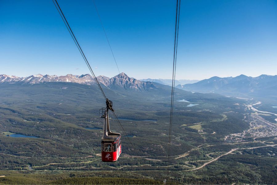 Canada excursie Jasper Skytram