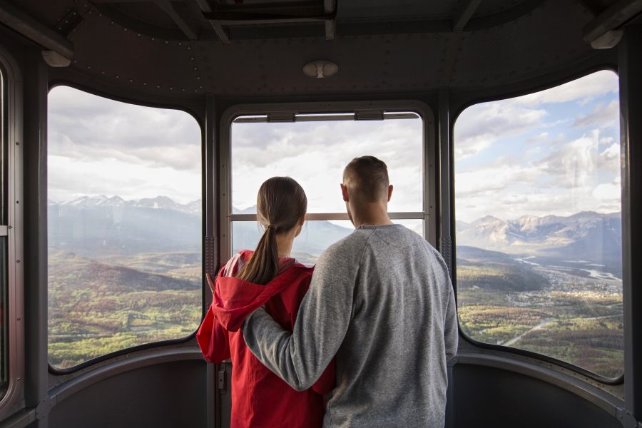 Canada excursie Jasper Skytram