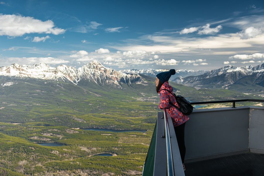 Canada excursie Jasper Skytram