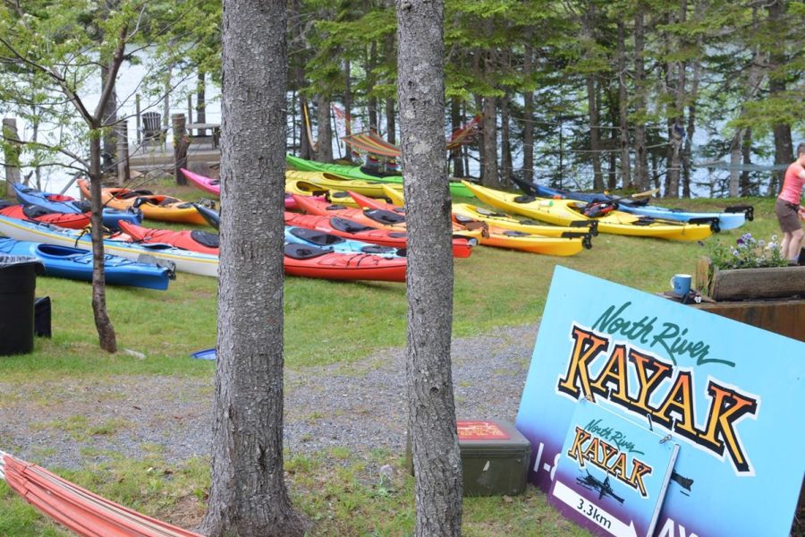 North River Kayak Tours in Baddeck in Canada
