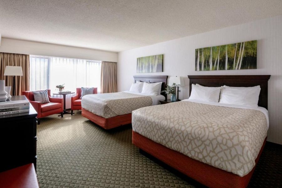 Standaard kamer bij Chateau Jasper in Canada