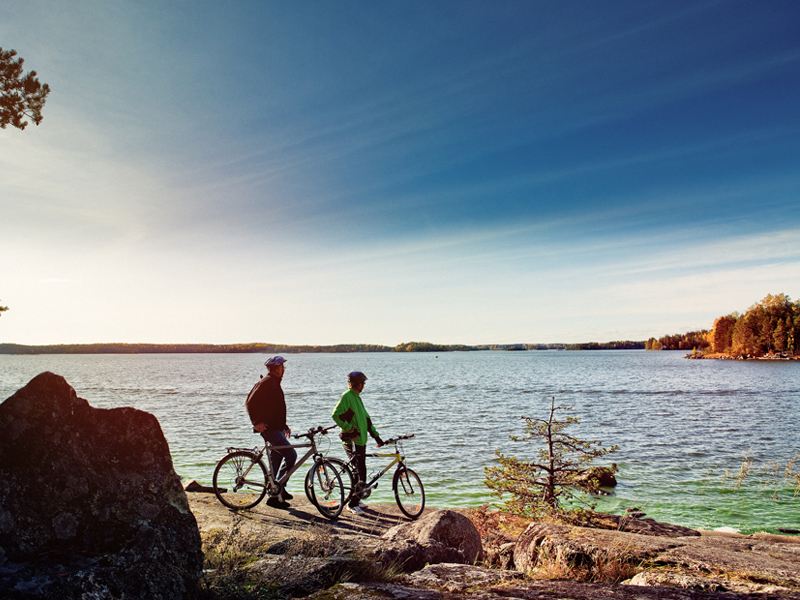 Fietsen bij Lappeenranta