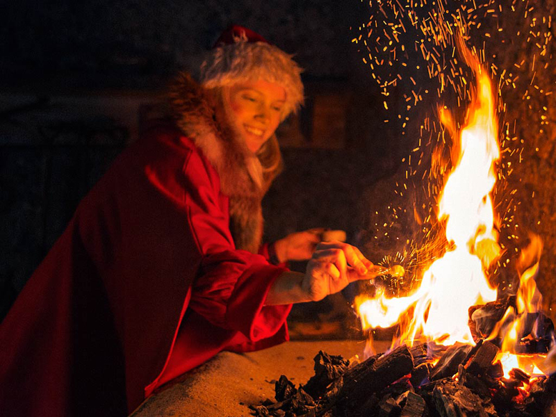 Kerststemming in Lapland