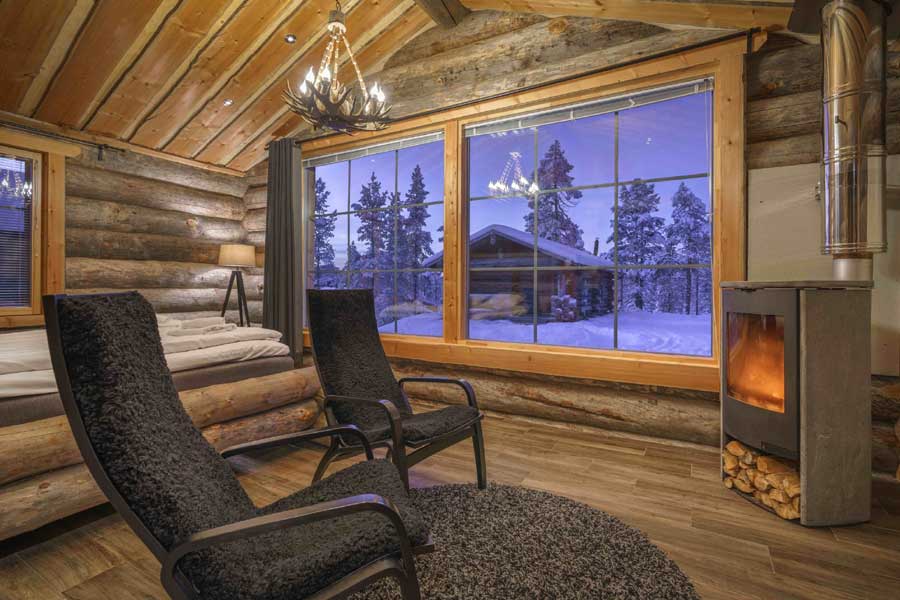 Muotka Wildernishotel winteravontuur, Lapland 2021/2022