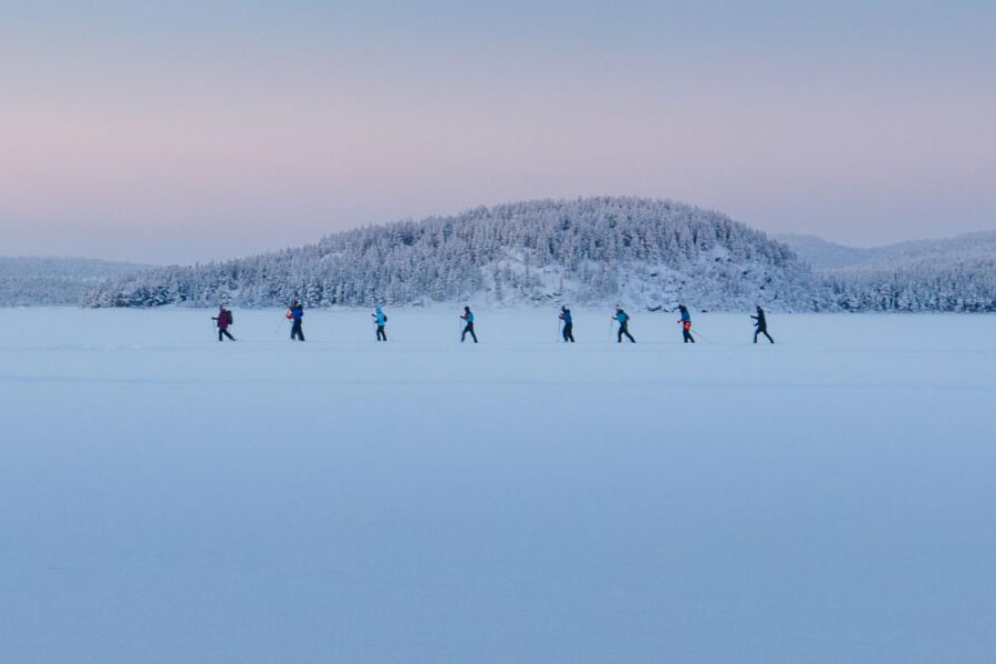 Muotka Wildernishotel winteravontuur, Lapland 2021/2022