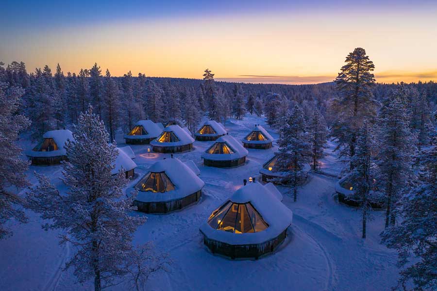Muotka Wildernishotel winteravontuur, Lapland 2021/2022