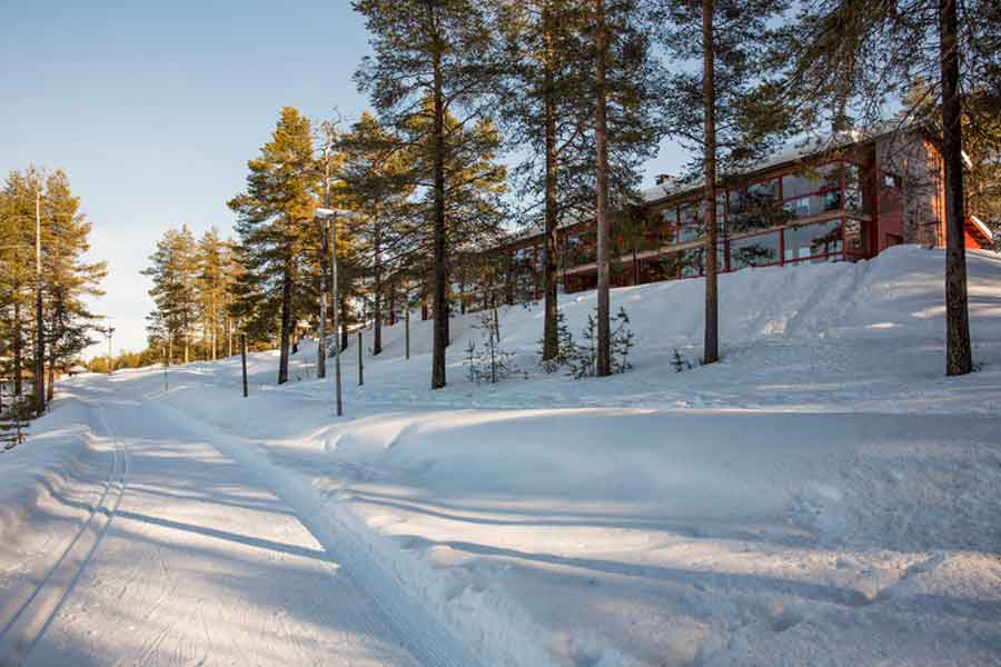 Appartememten in de sneeuw Holiday Club Kuusamon Tropiikki met BBI Travel