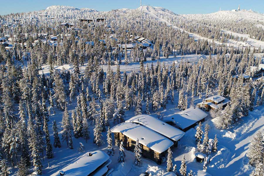 Villa Kuusirinne Ruka piste Ruka Villas met BBI Travel