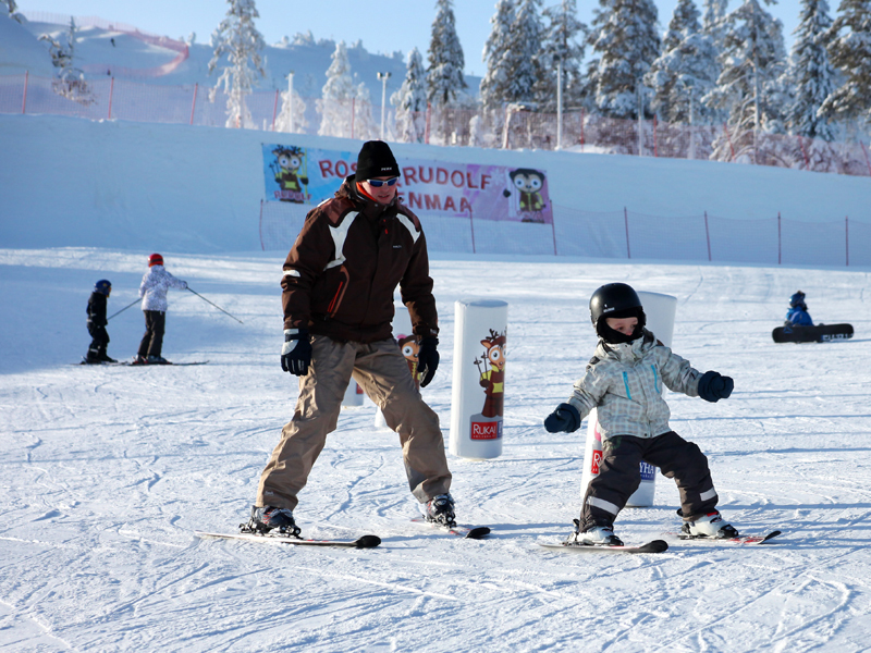 leuk met kids in Ruka