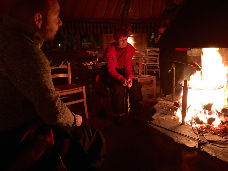 kerstsfeer in Ruka