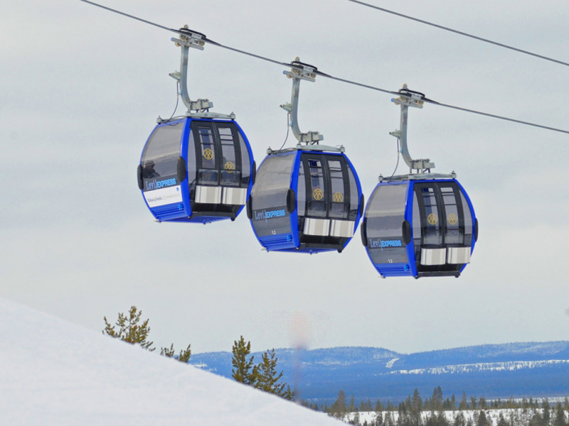 Gondellift Levi Lapland