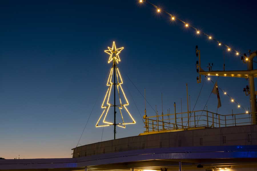 Hurtigruten Kerst reis Bergen - Kirkenes - Bergen