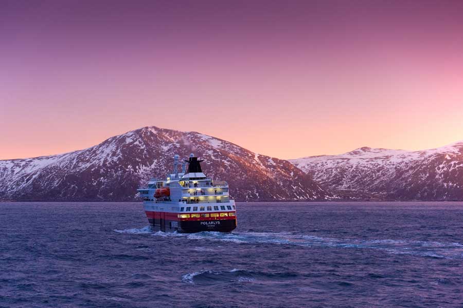 2024/2025 Hurtigruten Noorderlicht reis Bergen - Kirkenes met BBI Travel
