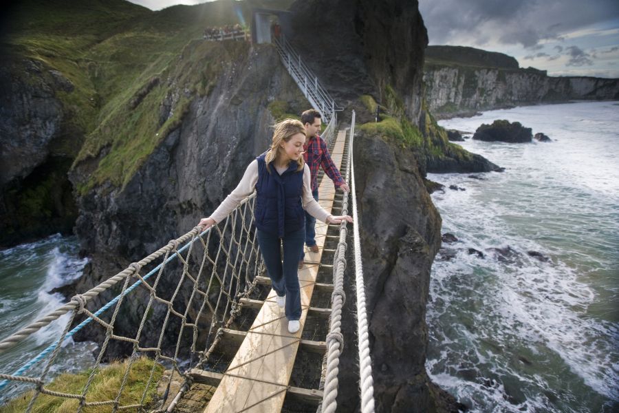 Carrick-a-Rede autorondreis Ierland B&B