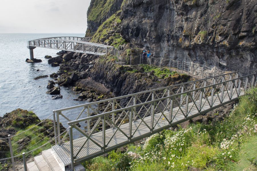 The Gobbins autorondreis Ierland B&B