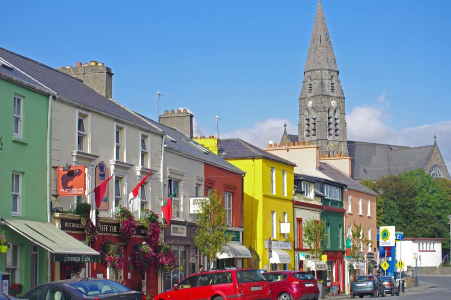 B&B autorondreis Ireland West, Clifden