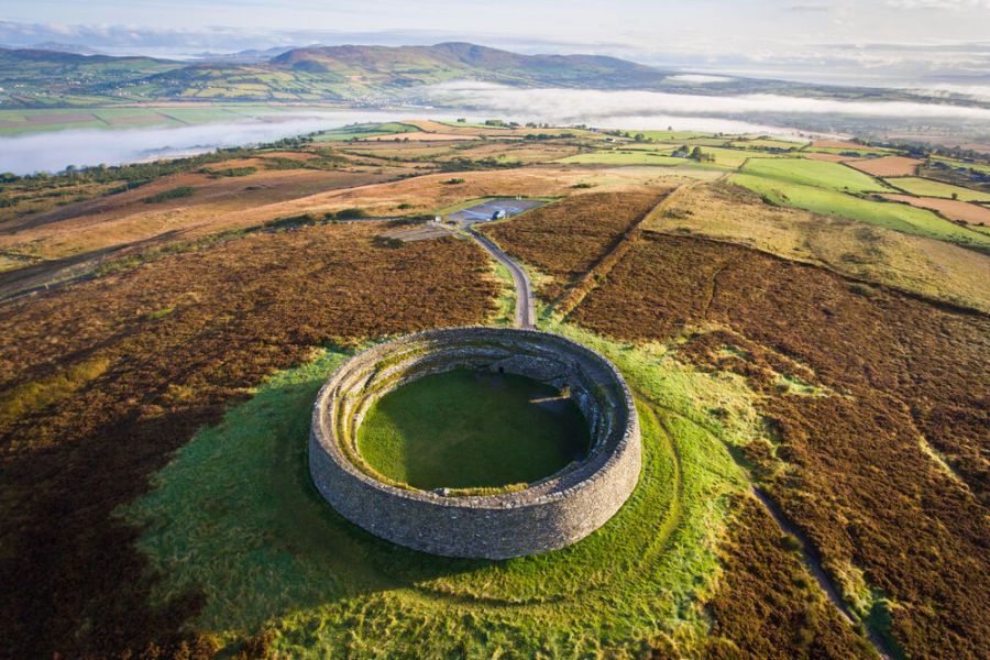 An Grianan fort van 1700AD