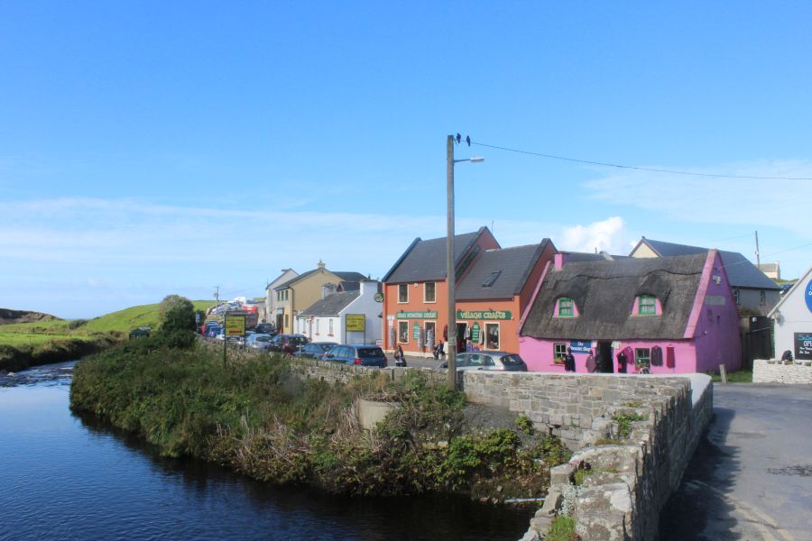 Doolin, gezellig plaatsje, B&B autorondreis Westkust Ierland in een notendop