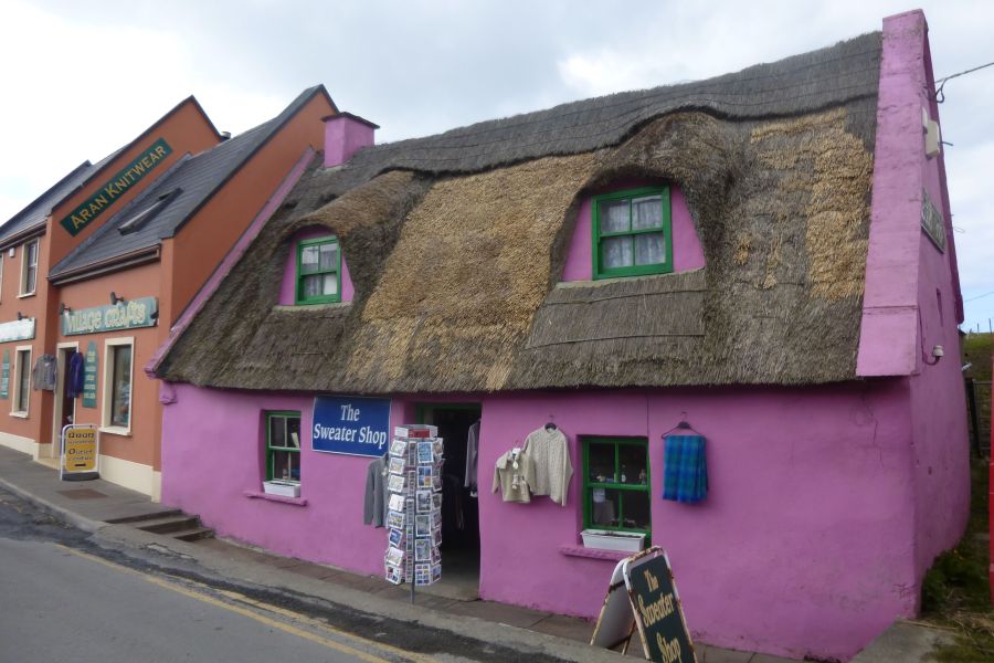 Doolin cottage County Clare Ierland