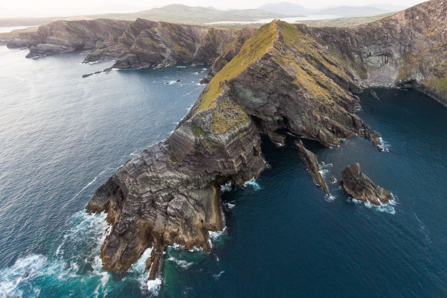 Kerry Cliffs, actieve busrondreis Ierland