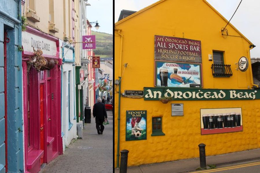 Dingle Town, actieve busrondreis Ierland