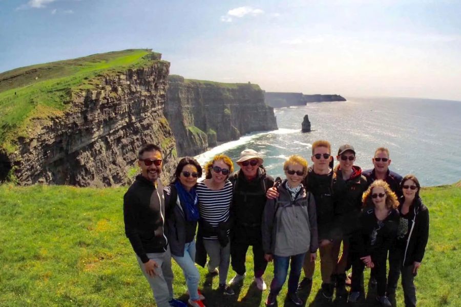 Cliffs Of Moher, actieve busrondreis Ierland