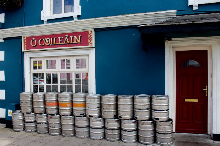 Ierse Pub, budgetreis per bus Ierland