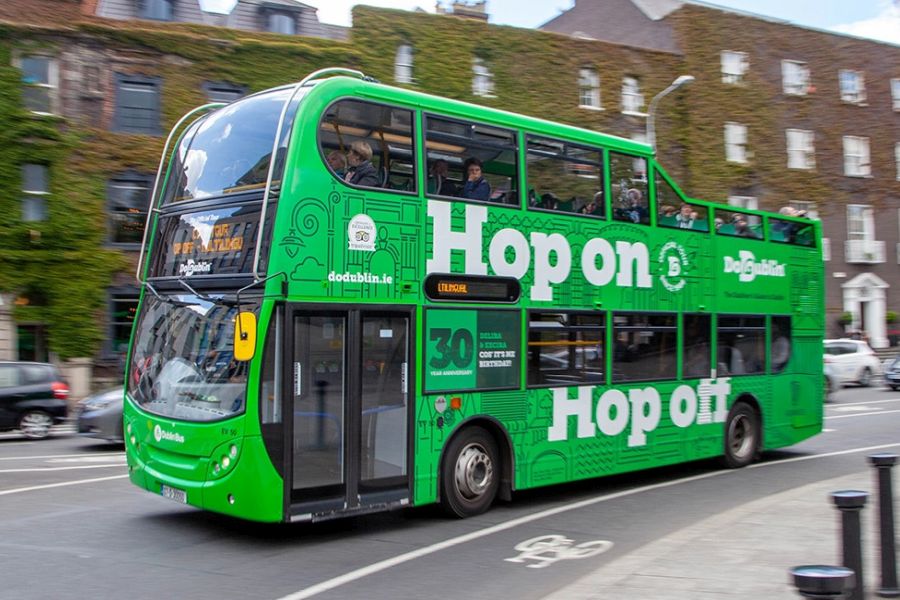 Dublin Hop-On Hop-Off Bus City Tour