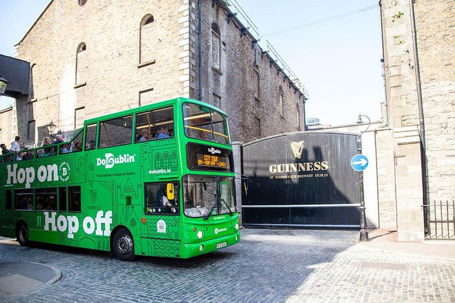 Dublin Hop-On Hop-Off Bus City Tour