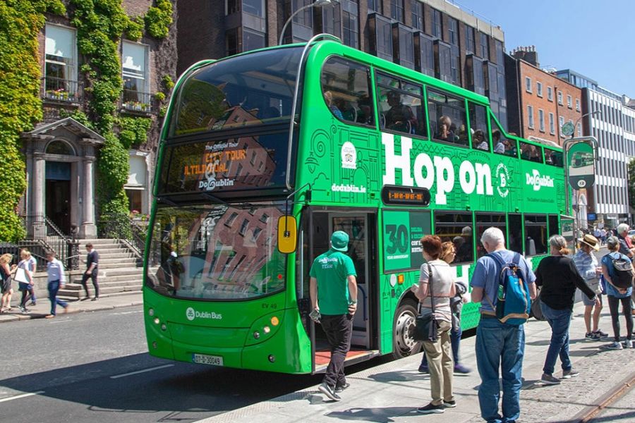 Dublin Hop-On Hop-Off Bus City Tour