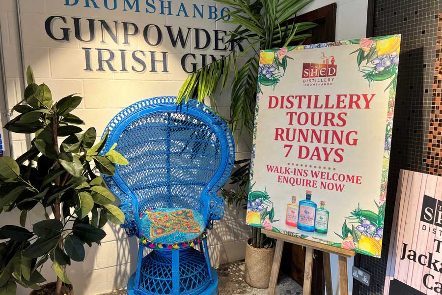 The Shed Gunpowder Gin distileerderij Drumshanbo