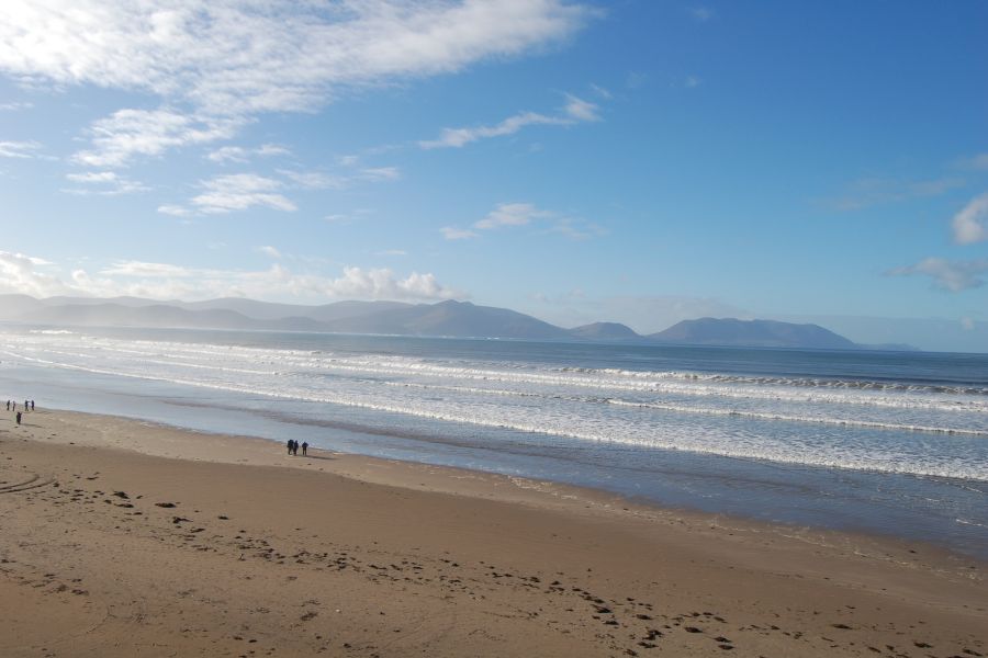 Dingle Inch Beach autorondreis Ierland Inns