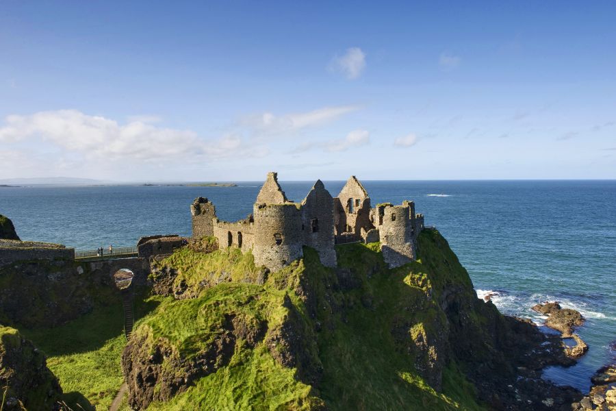 Dunluce Castle Ierland rondreis met eigen auto en ferry