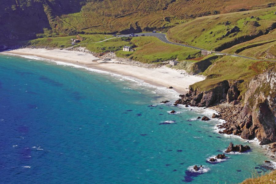 Achill Island Ierland rondreis met eigen auto en ferry