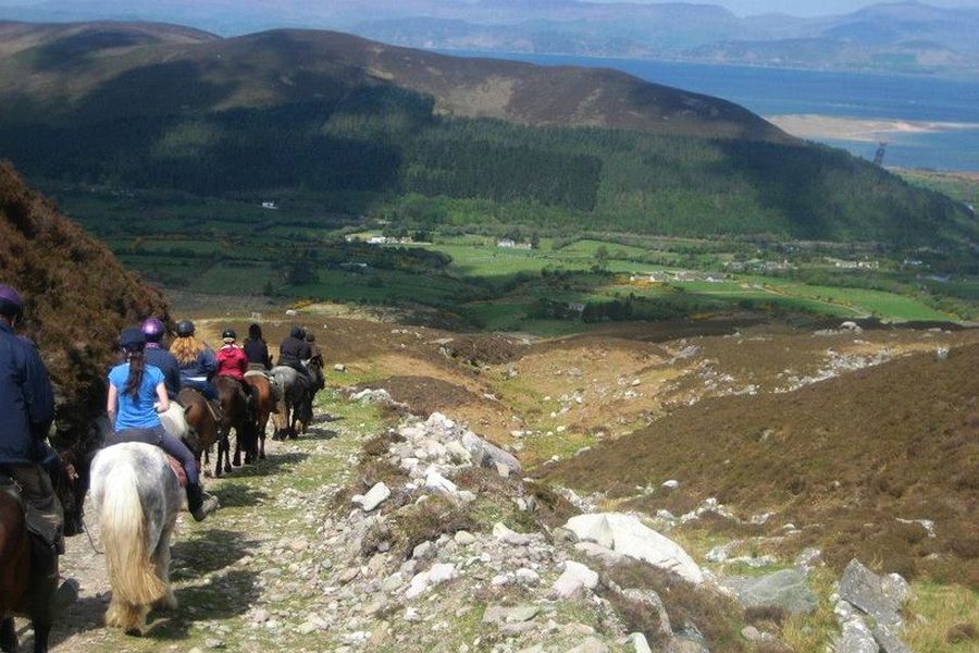 Ring Of Kerry paardrijtrektocht, 7 dagen