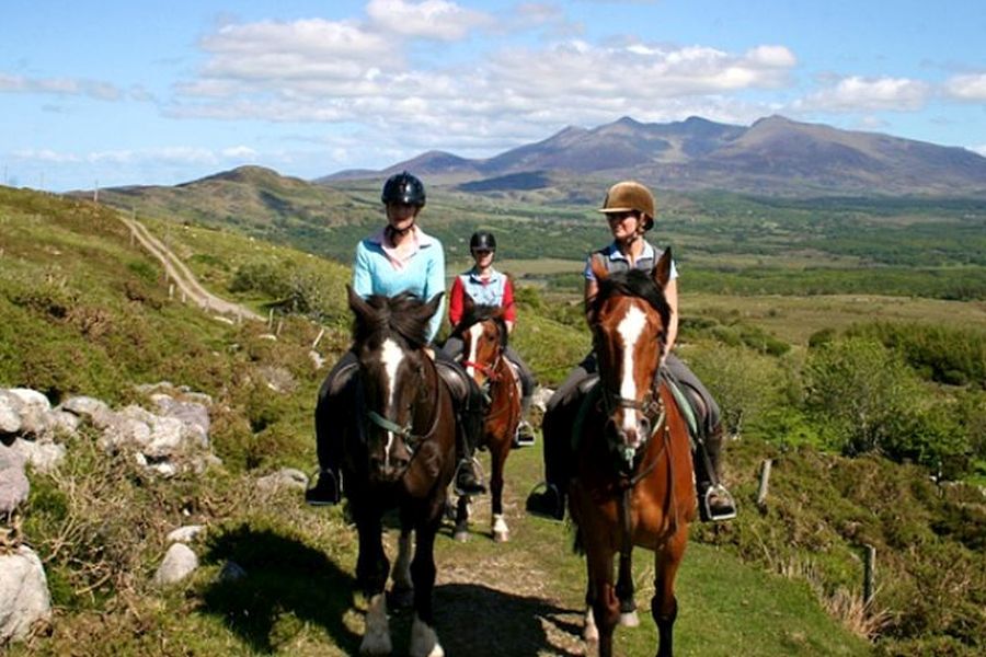 Ring Of Kerry paardrijtrektocht, 7 dagen