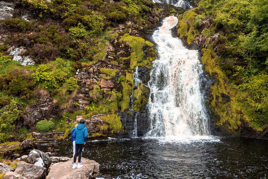 Assaranca Waterfall, Ardara, Co Donegal