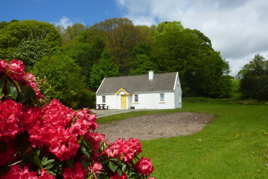 Traditionale cottage, vliegreis Killarney met verblijf in een cottage