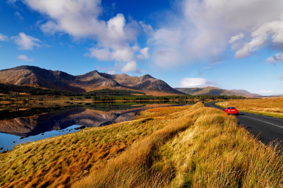 Connemara, vliegreis Ierse Westkust