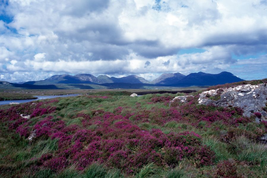 Twelve Bens, Connemara, vliegreis Ierse Westkust