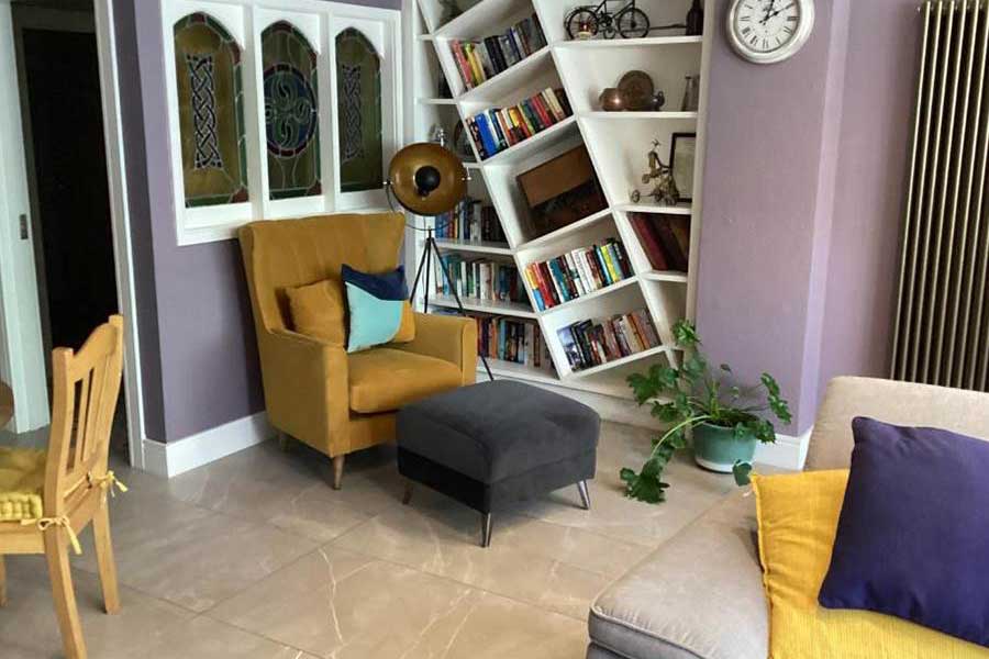 Woonkamer Ryans Retreats - Roundstone