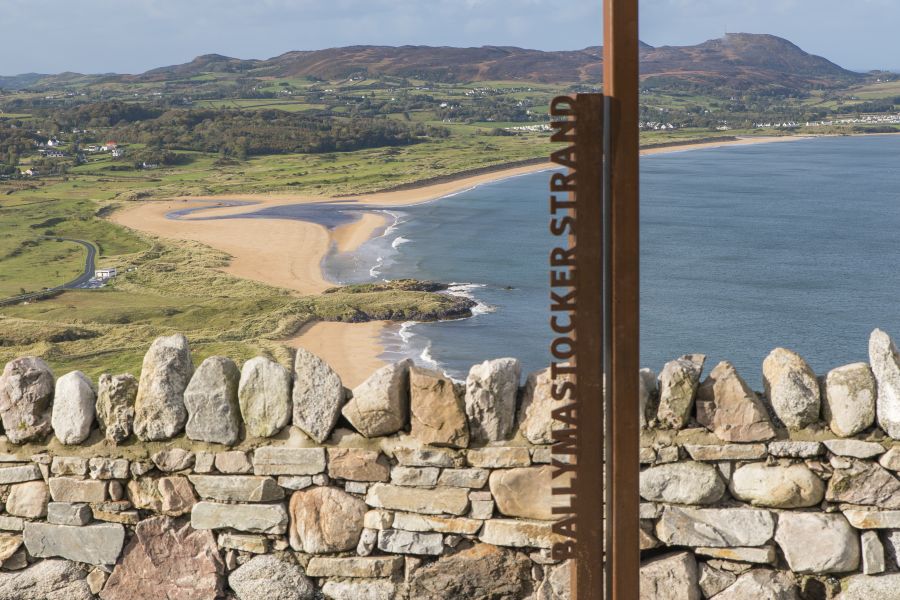 Donegal strand autorondreis Ierland vakantiewoningen