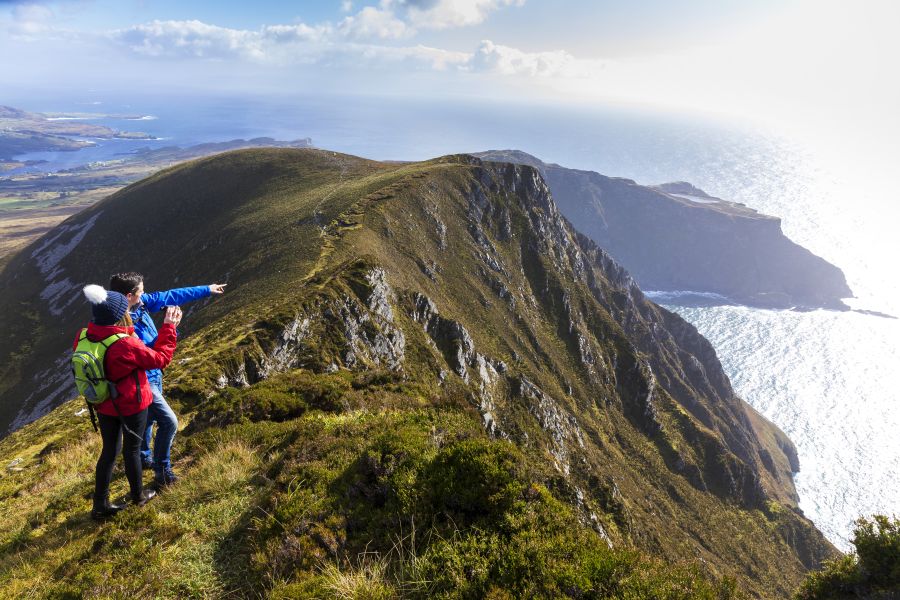Slieve League autorondreis Ierland glamping