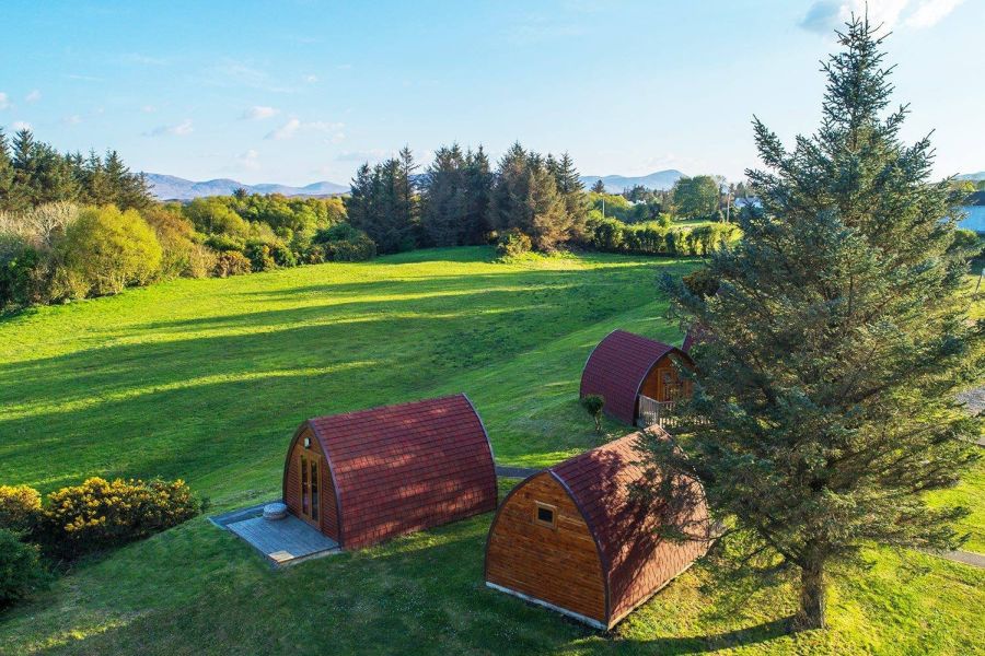 Autorondreis Glamping Ierland - luxe kamperen
