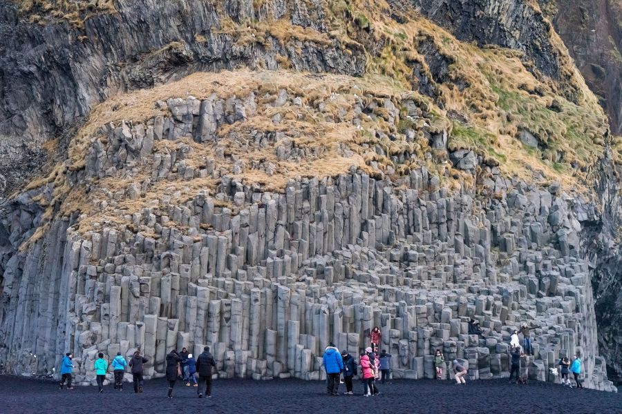 Vik, Reynisfjara, busrondreis IJsland