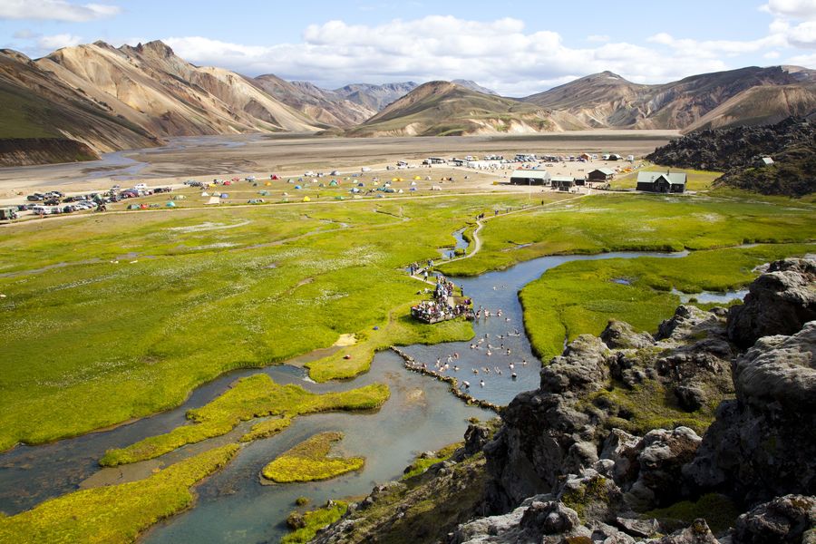 Landmannalaugar, busrondreis IJsland