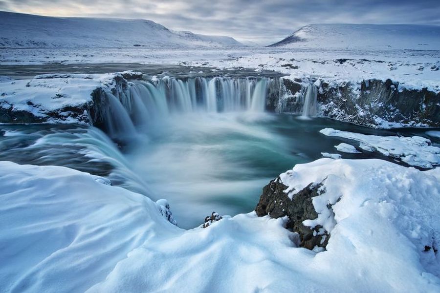 Godafoss, busrondreis IJsland