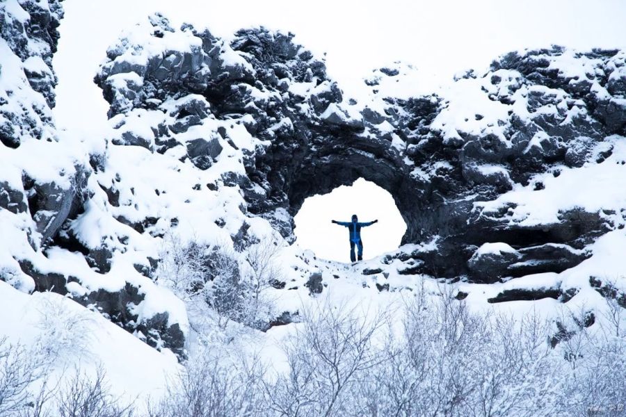busrondreis IJsland winter