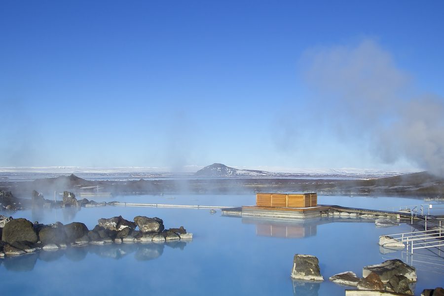 Myvatn Nature Bath, busrondreis IJsland