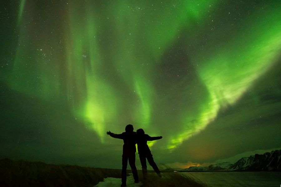 Noorderlicht, busrondreis IJsland